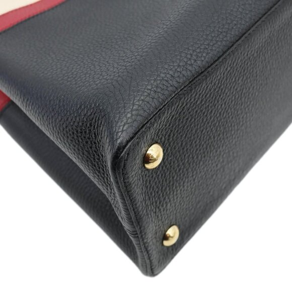 Louis Vuitton Capucines MM Taurillon Leather Satchel Bag Black - Picture 8 of 12